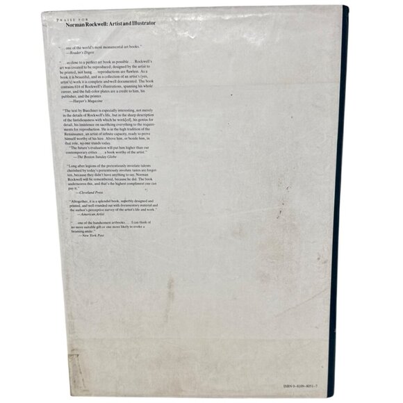 Norman Rockwell Artist And Illustrator Hardcover Book - Picture 2 of 4